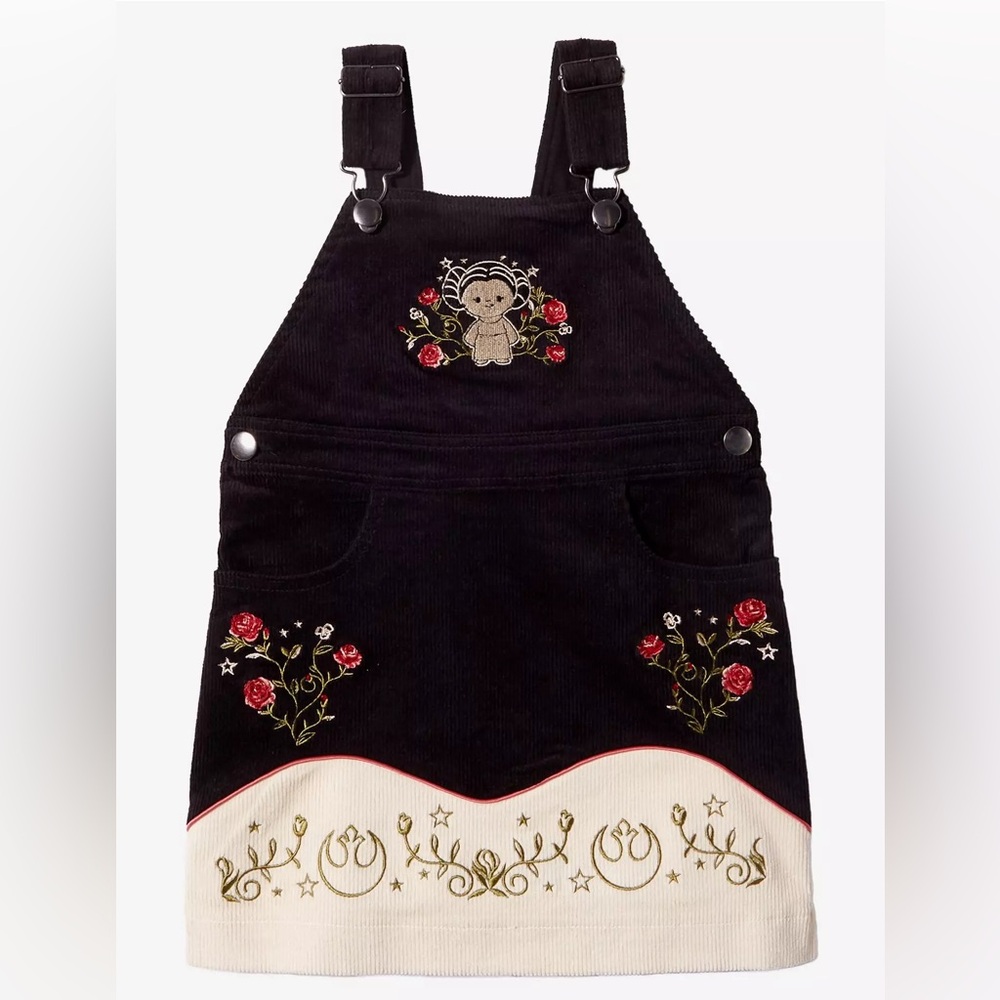 Star Wars Leia Western Toddler Overall Dress BoxLunch‎ Exclusive
